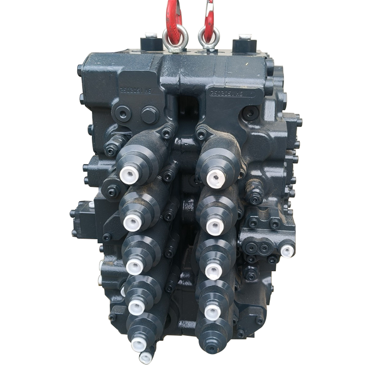 Hyundai / Hydraulic Control Valve Assembly Spare Parts Hyundai Excavator 455-7 485VS